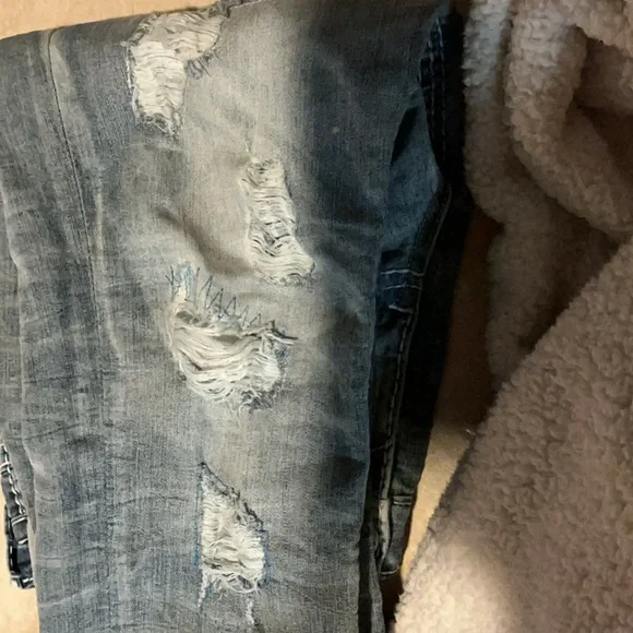 Rock Revival Light Blue Men's Relaxed Jeans - Picture 5 of 5